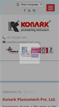 Mobile Screenshot of konarkplastomech.com